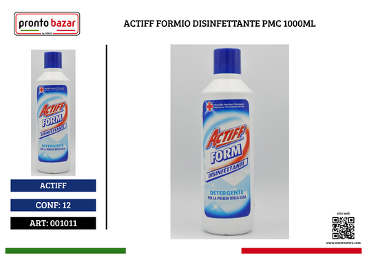 ACTIFF FORMIO DISINFETTANTE PMC 1000ML