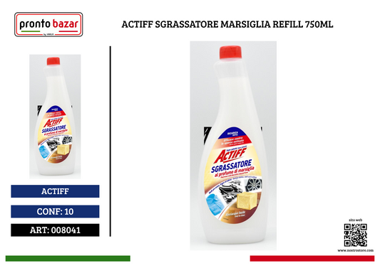 ACTIFF SGRASSATORE MARSIGLIA REFILL 750ML