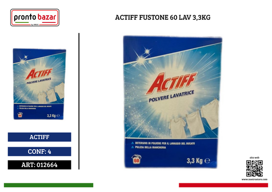 ACTIFF FUSTONE 60 LAV 3,3KG