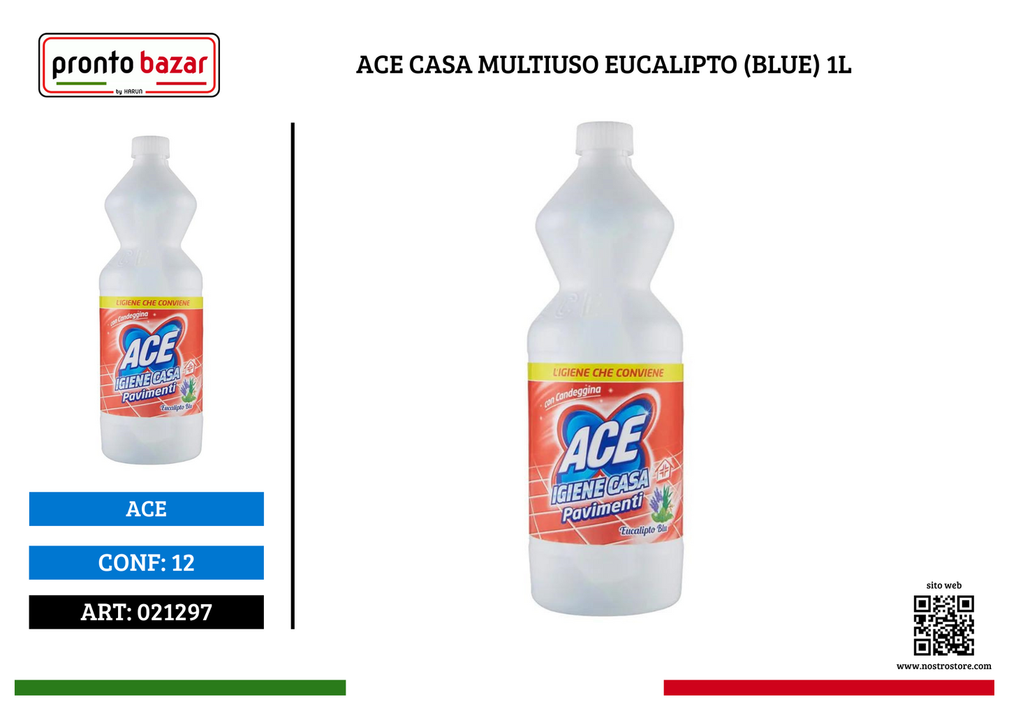 ACE CASA MULTIUSO EUCALIPTO (BLUE) 1L