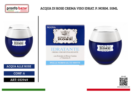 ACQUA DI ROSE CREMA VISO IDRAT. P. NORM. 50ML