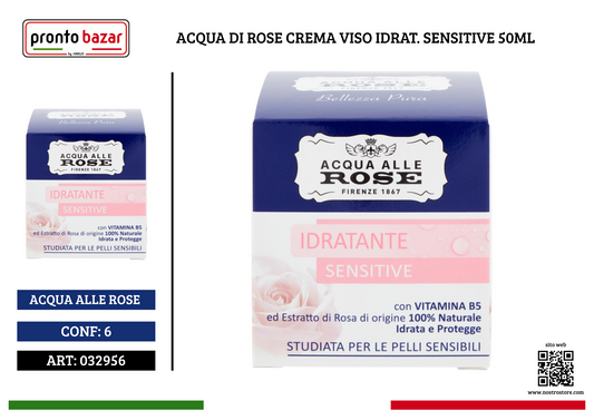 ACQUA DI ROSE CREMA VISO IDRAT. SENSITIVE 50ML