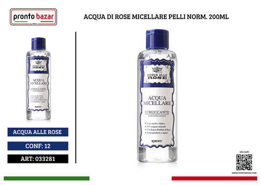 ACQUA DI ROSE MICELLARE PELLI NORM. 200ML