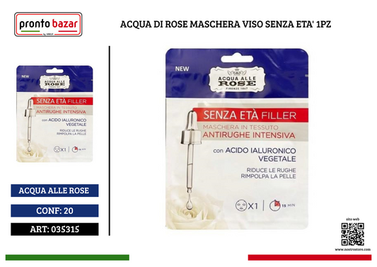 ACQUA DI ROSE MASCHERA VISO SENZA ETA' 1PZ