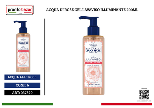 ACQUA DI ROSE GEL LAVAVISO ILLUMINANTE 200ML