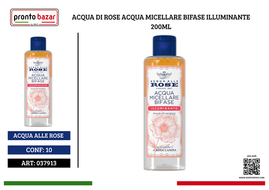 ACQUA DI ROSE ACQUA MICELLARE BIFASE ILLUMINANTE 200ML