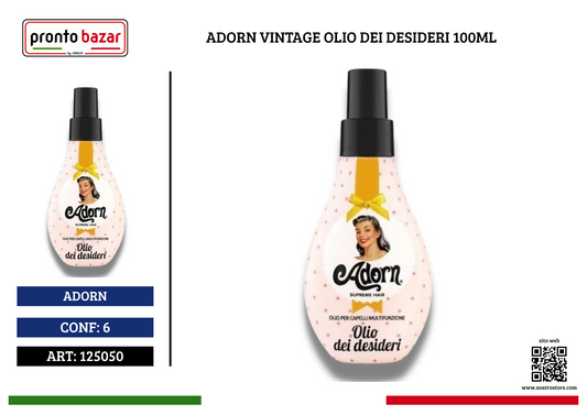 ADORN VINTAGE OLIO DEI DESIDERI 100ML