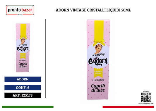 ADORN VINTAGE CRISTALLI LIQUIDI 50ML