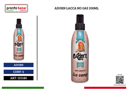 ADORN LACCA NO GAS 200ML