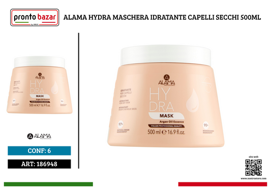 ALAMA HYDRA MASCHERA IDRATANTE CAPELLI SECCHI 500ML