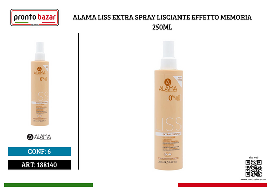 ALAMA LISS EXTRA SPRAY LISCIANTE EFFETTO MEMORIA 250ML