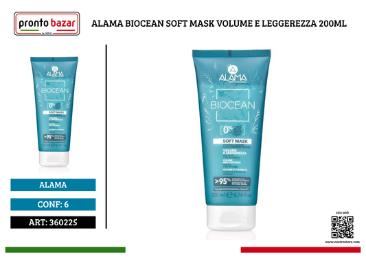 ALAMA BIOCEAN SOFT MASK VOLUME E LEGGEREZZA 200ML