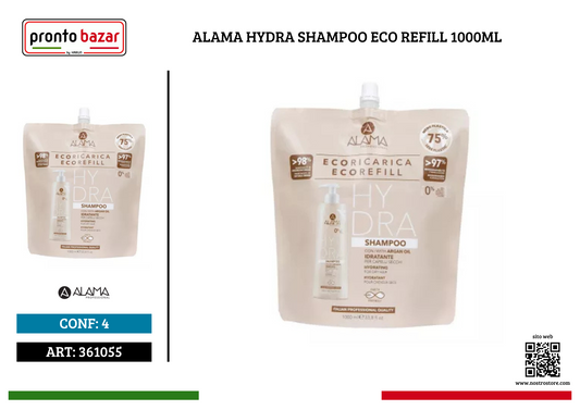 ALAMA HYDRA SHAMPOO ECO REFILL 1000ML