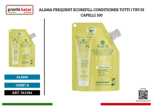 ALAMA FREQUENT ECOREFILL CONDITIONER TUTTI I TIPI DI CAPELLI 100