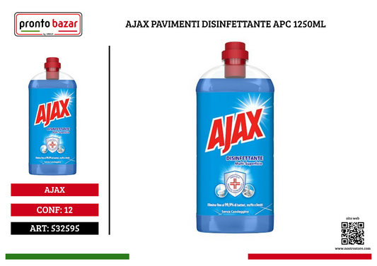 AJAX PAVIMENTI DISINFETTANTE APC 1250ML