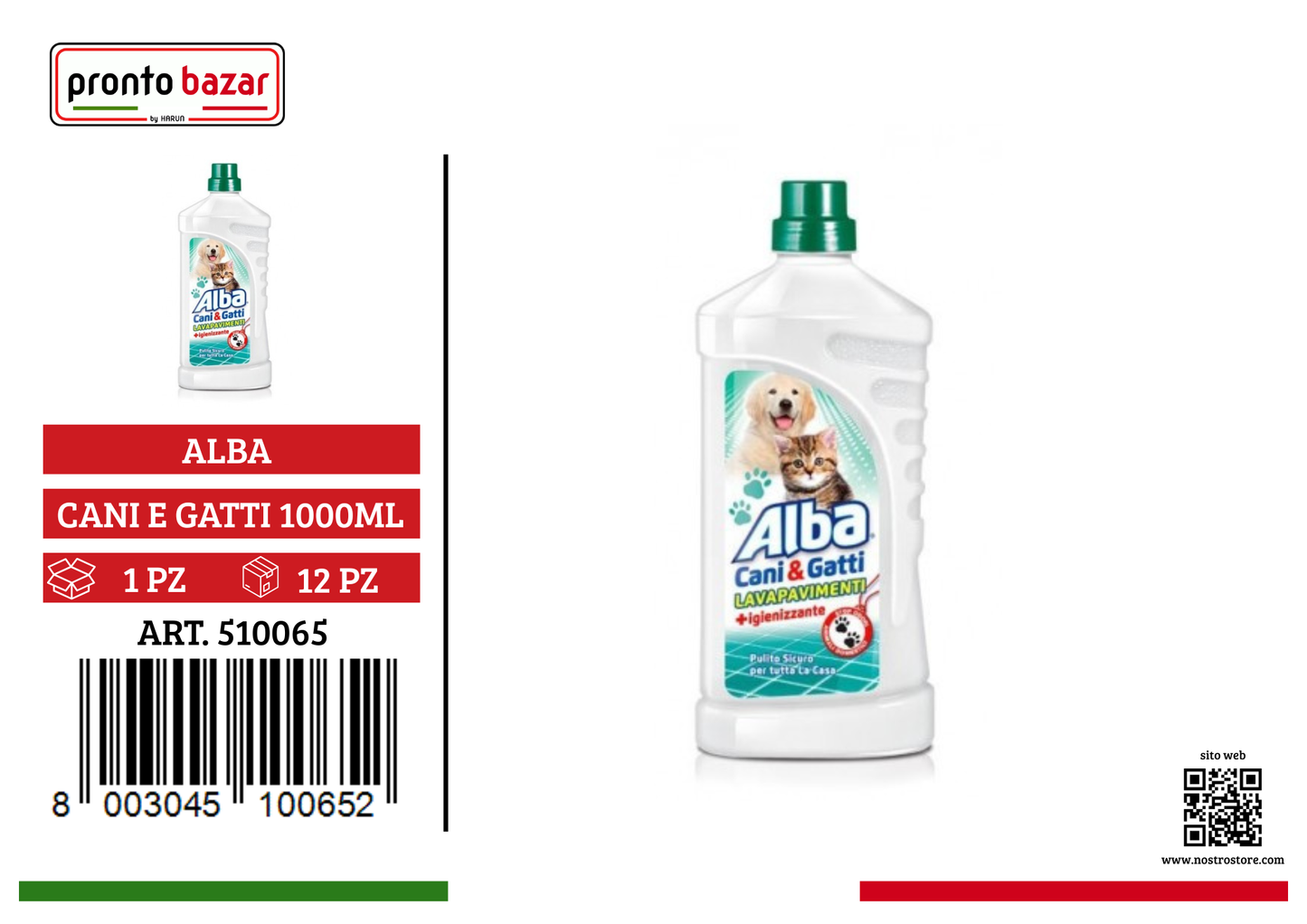 ALBA CANI E GATTI 1000ML