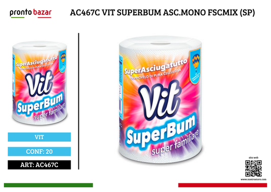 AC467C VIT SUPERBUM ASC.MONO FSCMIX (SP) 20CF